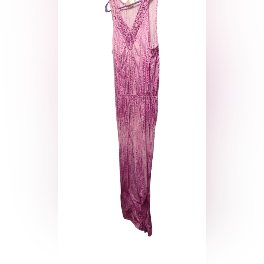 Faded Glory 3xl Sleeveless Full Length Dress Beautiful Neckline